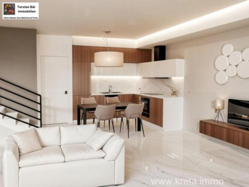 Kalyves Kreta, Kalives, Luxuswohnungen mit Panoramameerblick - 150m vom Meer Wohnung kaufen